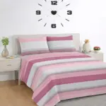 COTTON BED SHEETS SET 3.6- 4FT