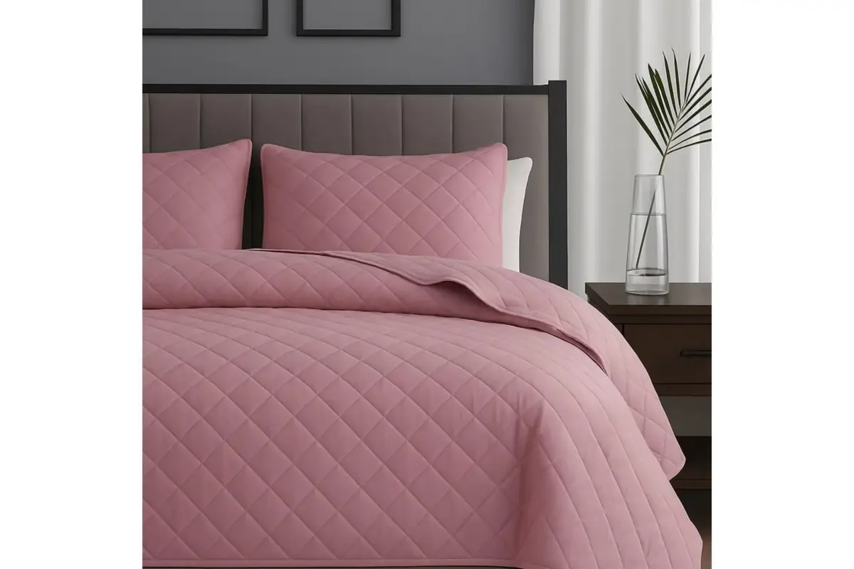 BEDSPREAD 180X240 PINK
