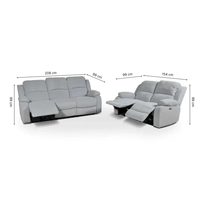 BECKY 3+2 Seater Sofas