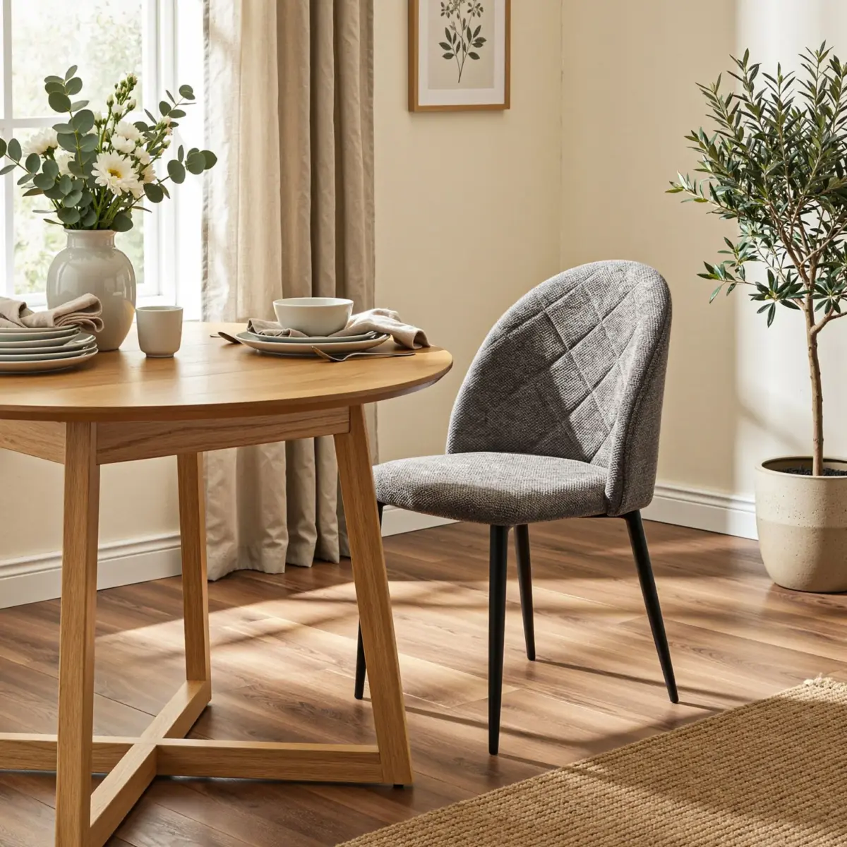 DC-1980-SEA456 PIANPI Dining Chair
