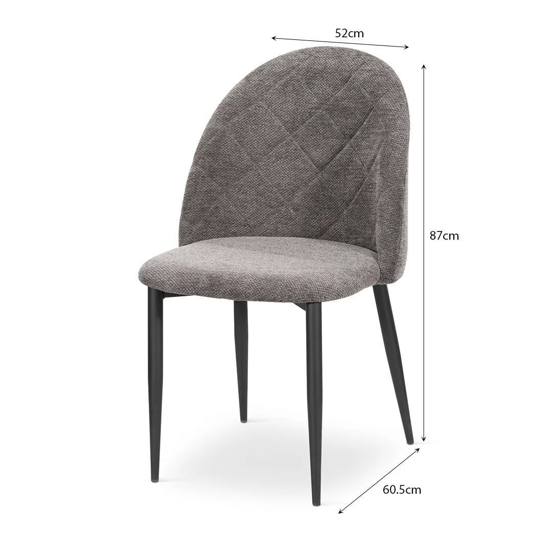 DC-1980-SEA456-2 PIANPI Dining Chair