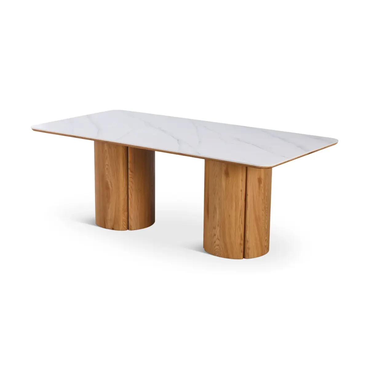 DT-2258L-SN.WH75014-2 FRUTONI Dining Table