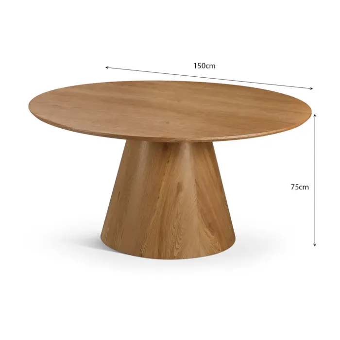 DT-2287-OAK LAVASH Dining Table