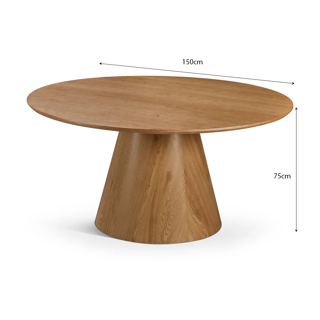 DT-2287-OAK LAVASH Dining Table