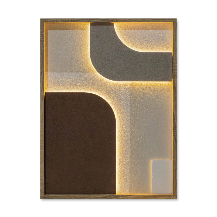 FRAMED PAINTING WITH LED