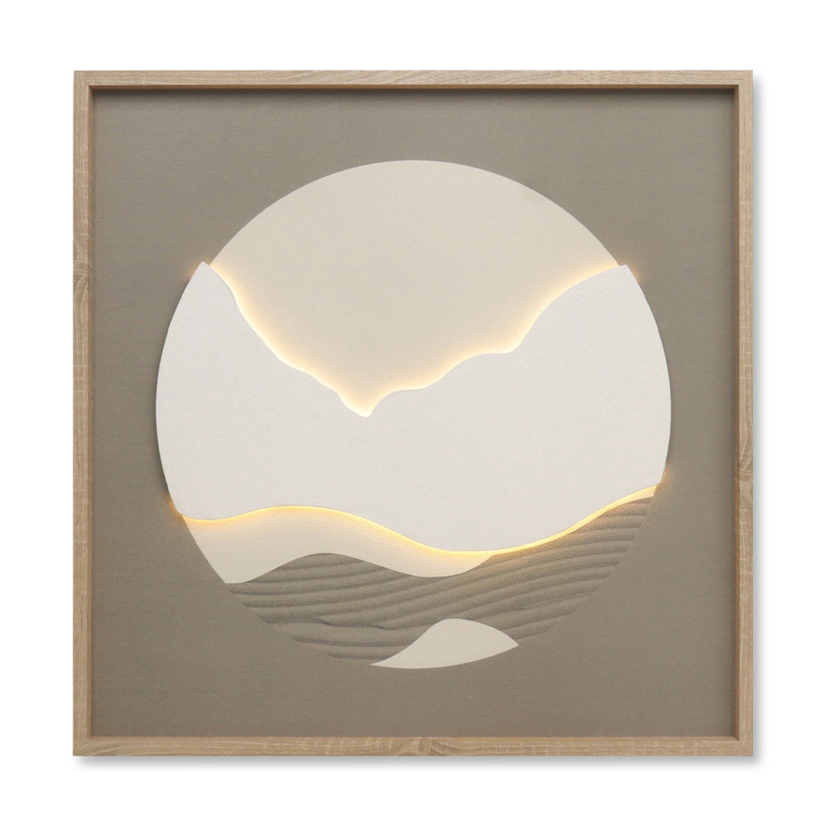 FRAMED PAINTING WITH LED
