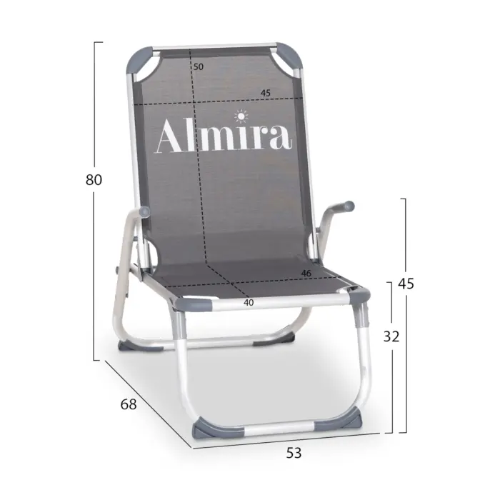 HM6431.10 0619030 (1) ALMIRA Outdoor Folding Chair