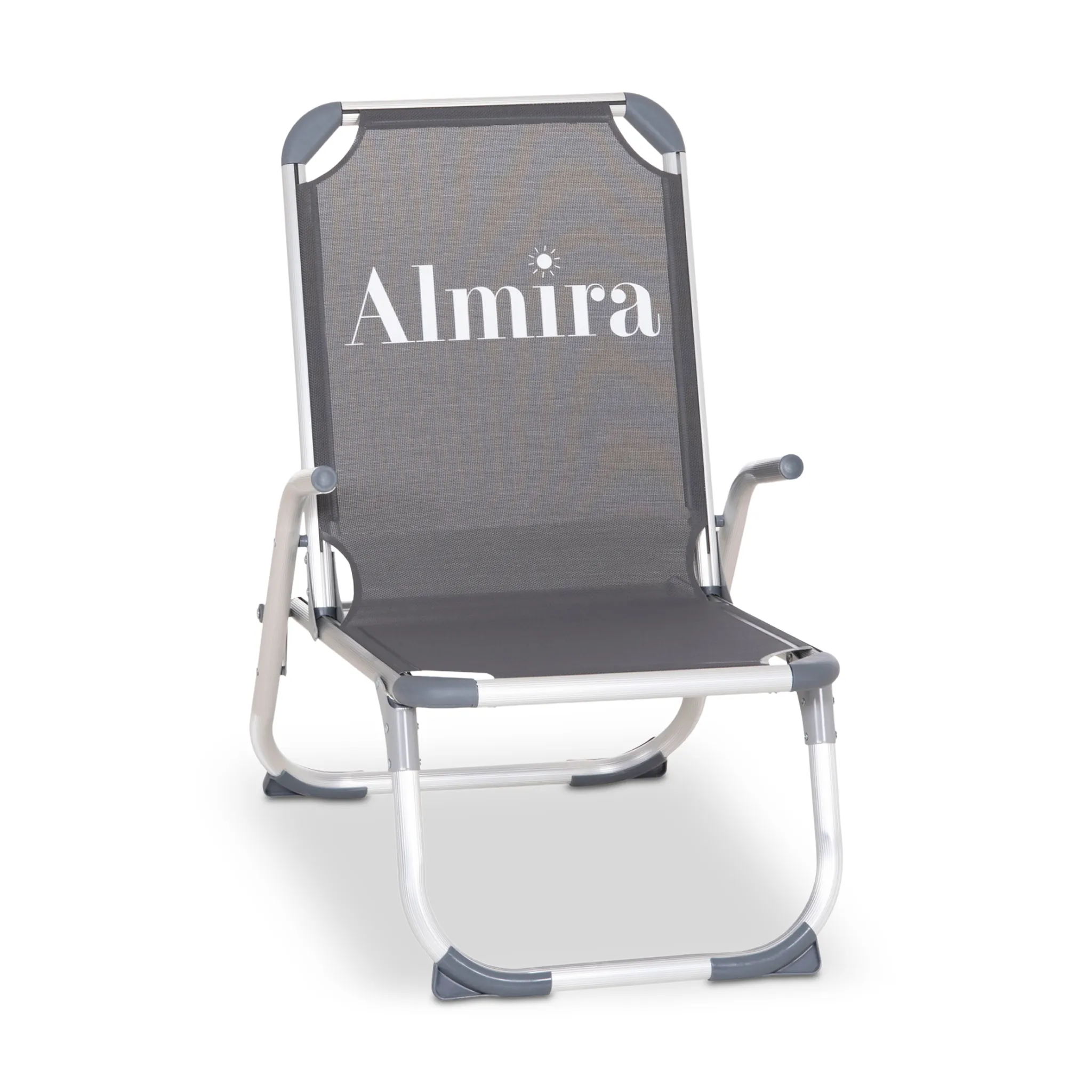 Four Day ALMIRA Outdoor Folding Chair Grey
