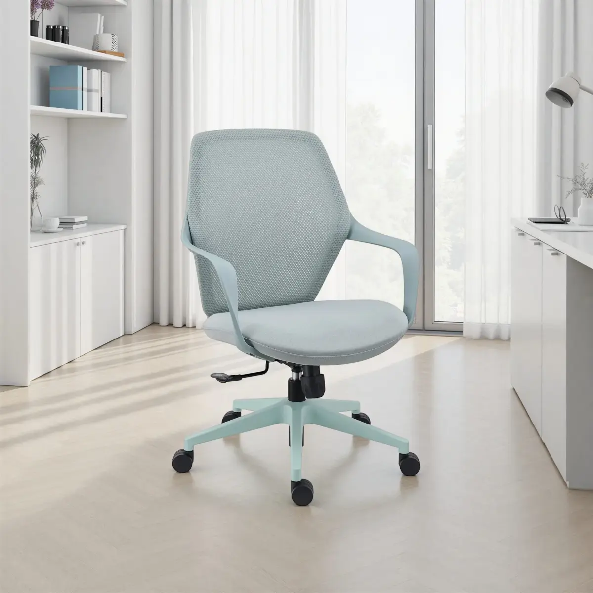 HT-921BR-GREEN-1 SCALEND Office Chair