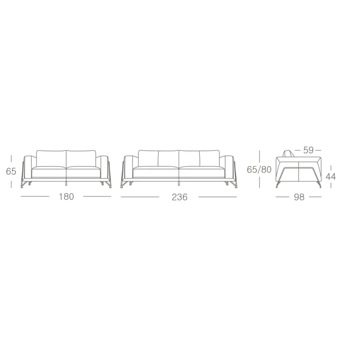 BUNZA Sofa Set