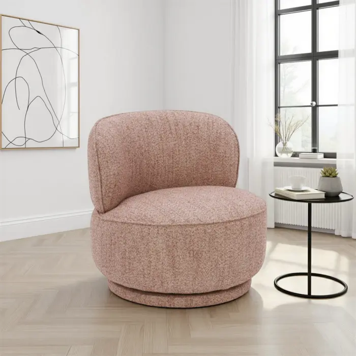 KF.A2599-1S-A0303040-3 AGUARELLE Swivel Armchair