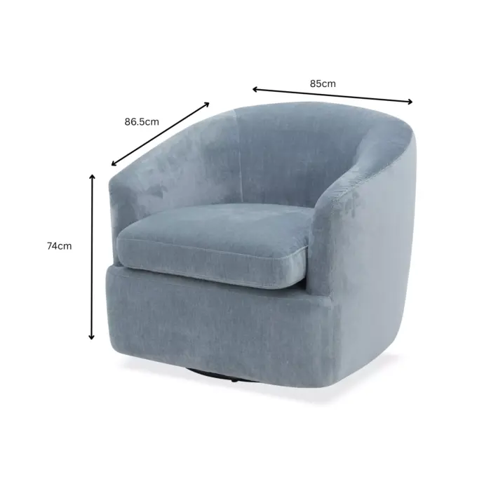 OSUNA Swivel Armchair