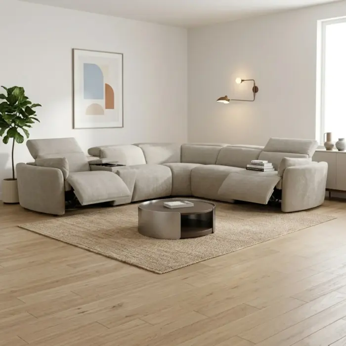 BRESCIA Recliner Corner Sofa