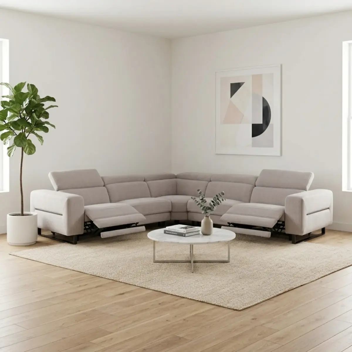 TRENTO Corner Recliner Sofa