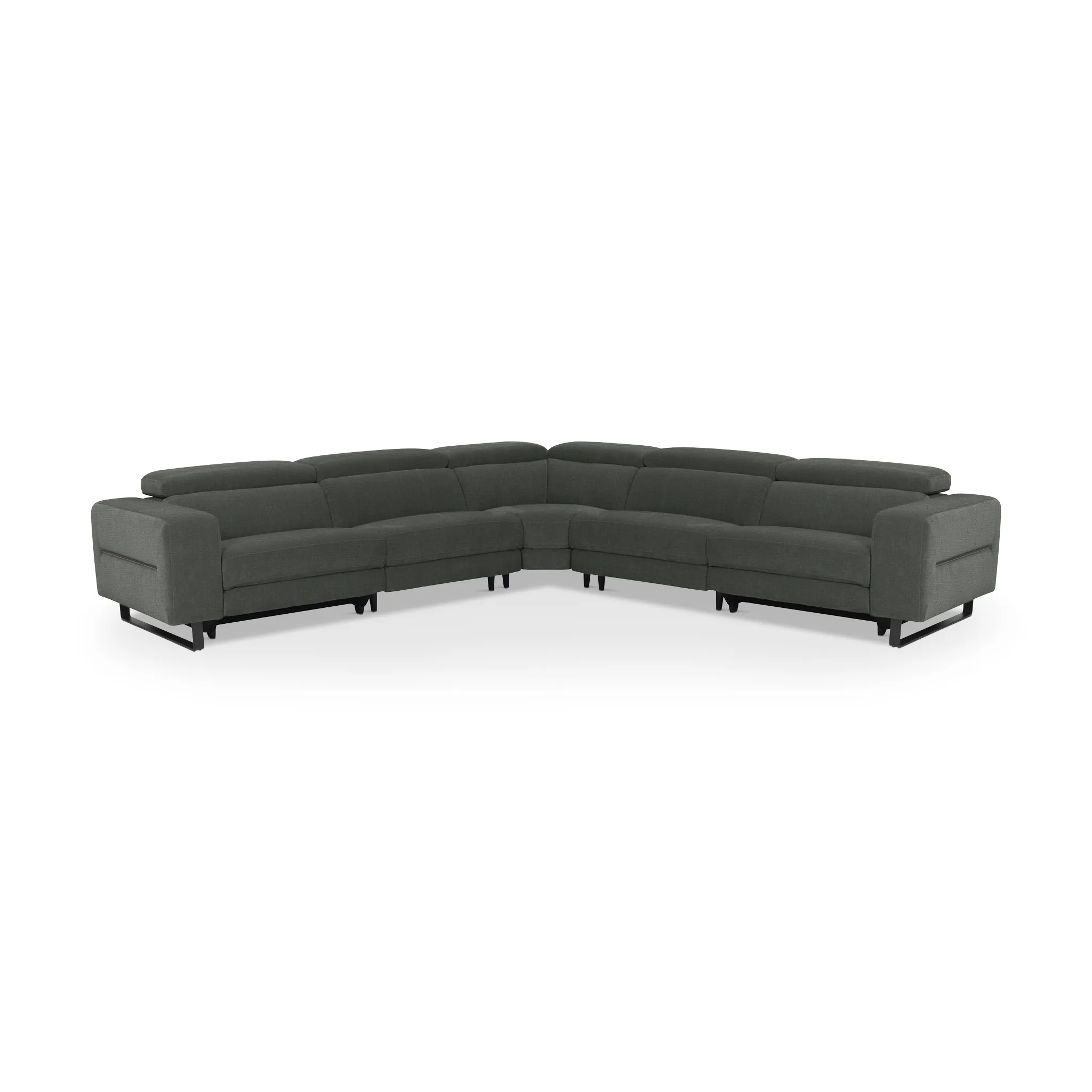 Four Day LOVER Corner Recliner Grey