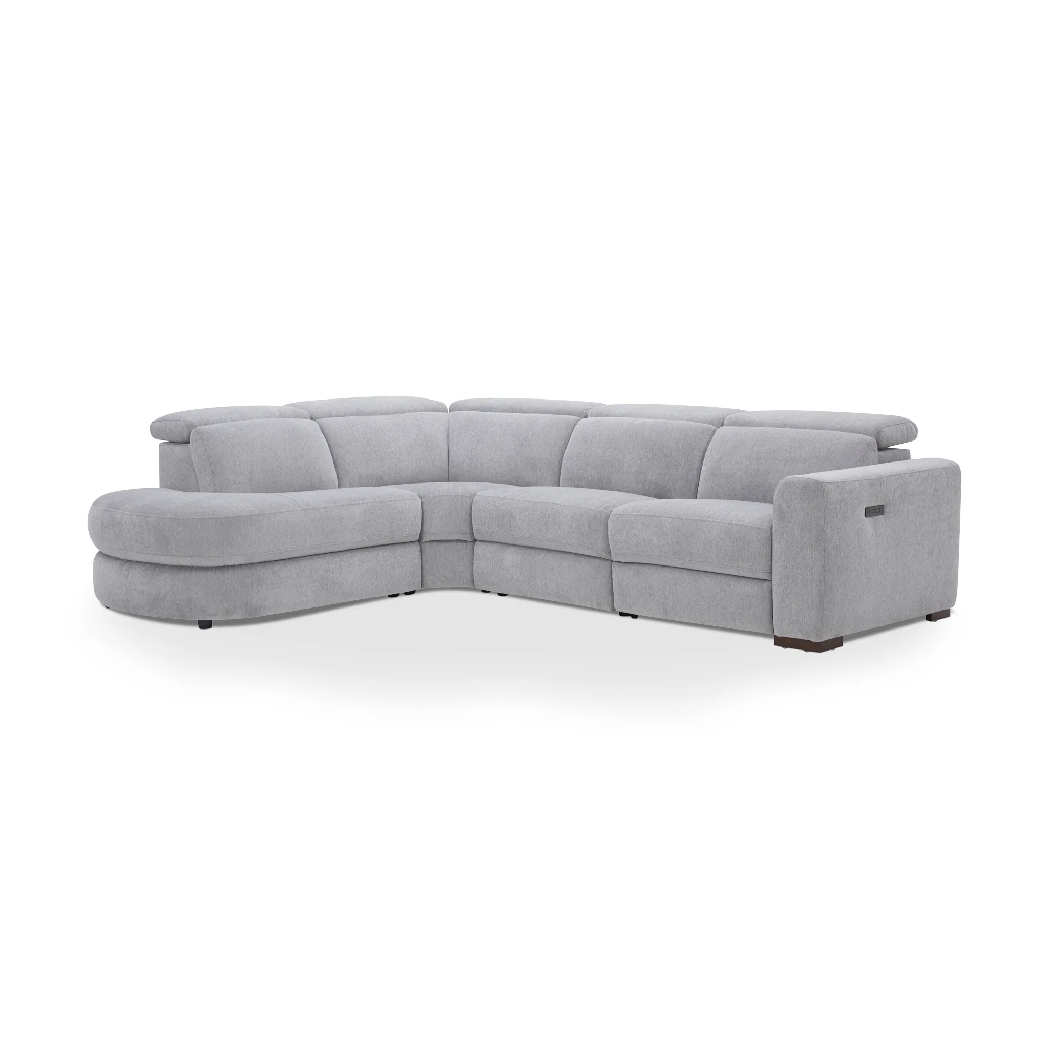 Four Day ARCADEA Left Corner Electric Recliner Sofa