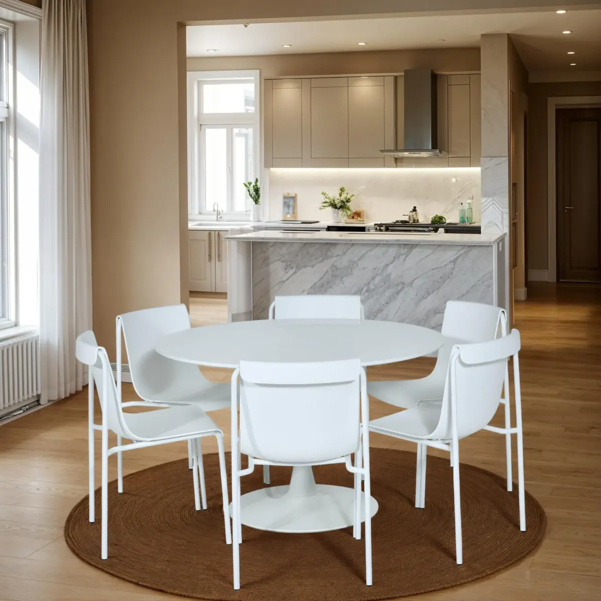 MEDIALUNA Dining Set