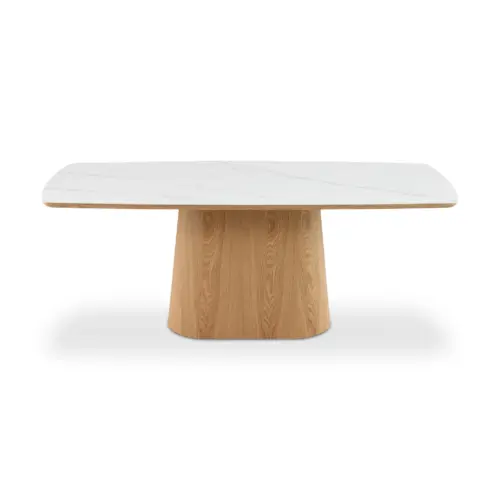 UDT23013-C-01W-01-1 TOFU Dining Table