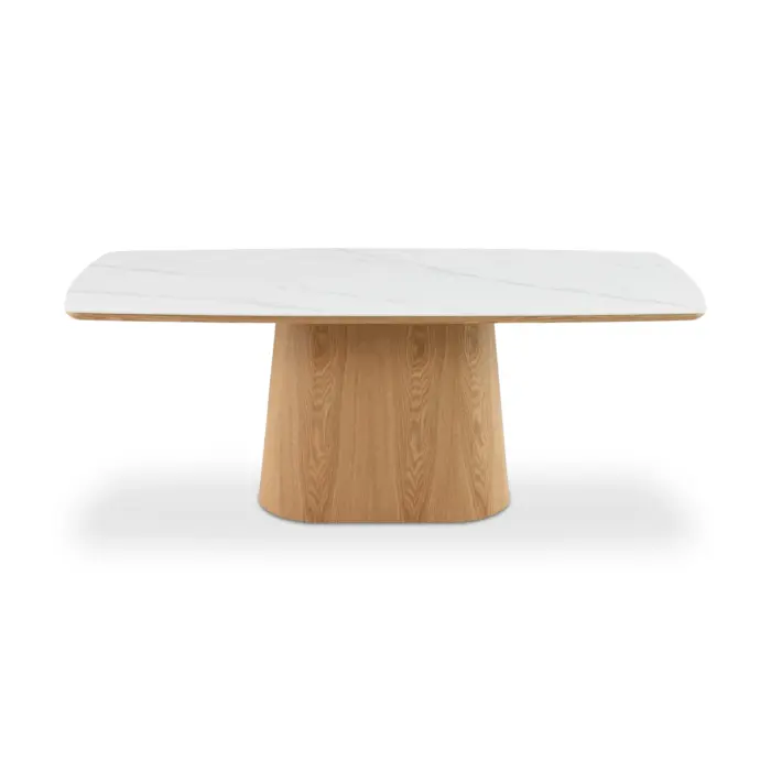 UDT23013-C-01W-01-1 TOFU Dining Table
