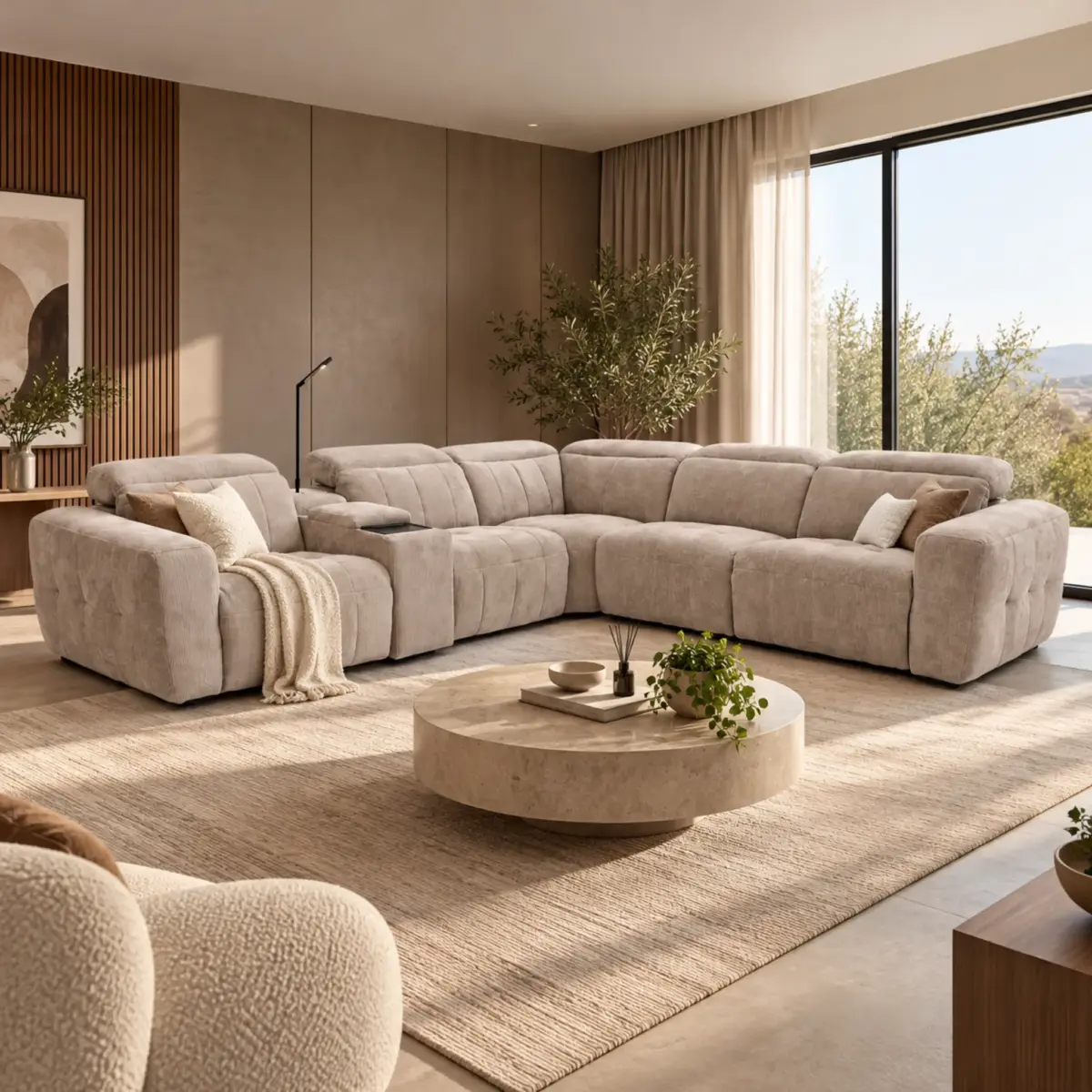 CLONMEL Corner Recliner Sofa