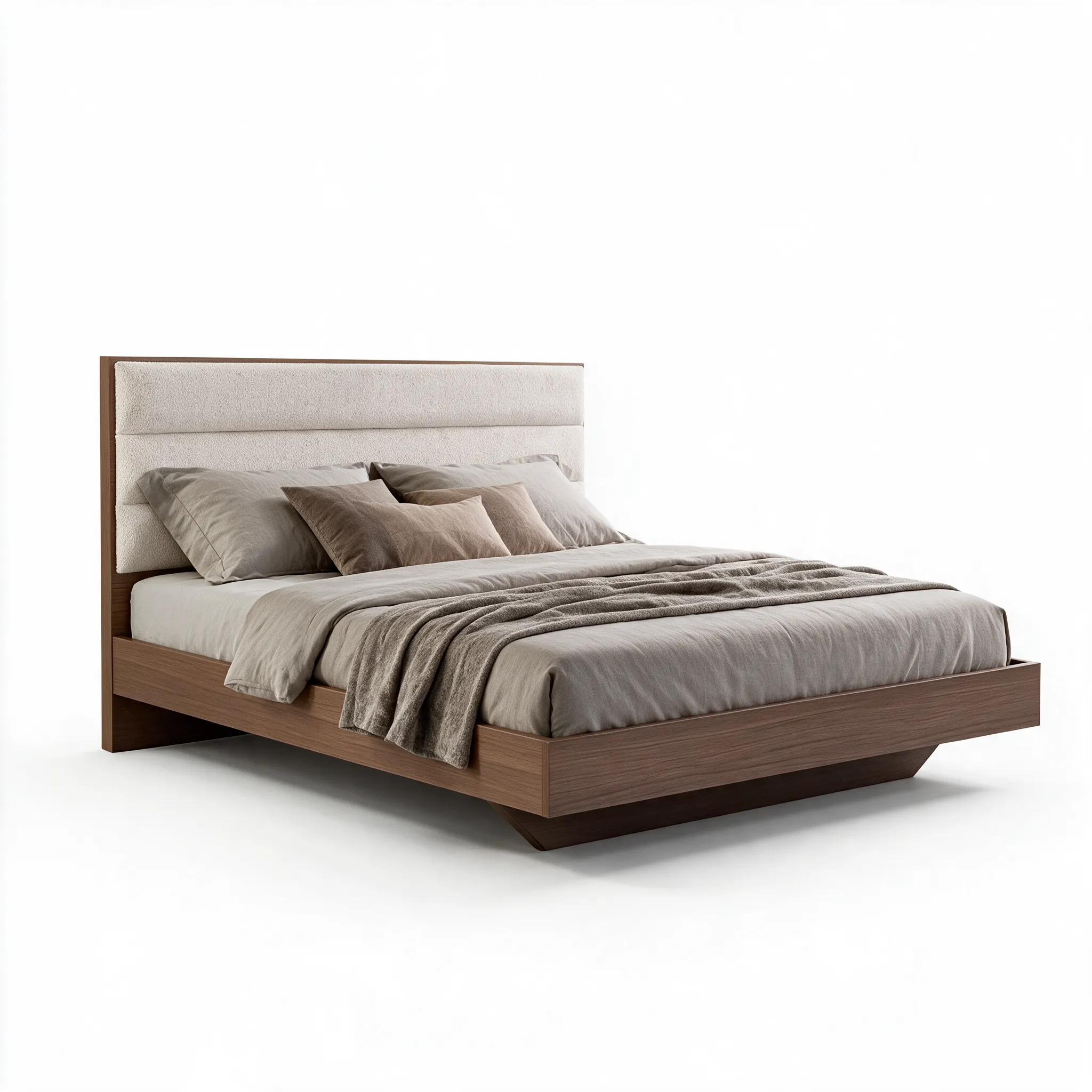Four Day BACA Bed 6FT walnut