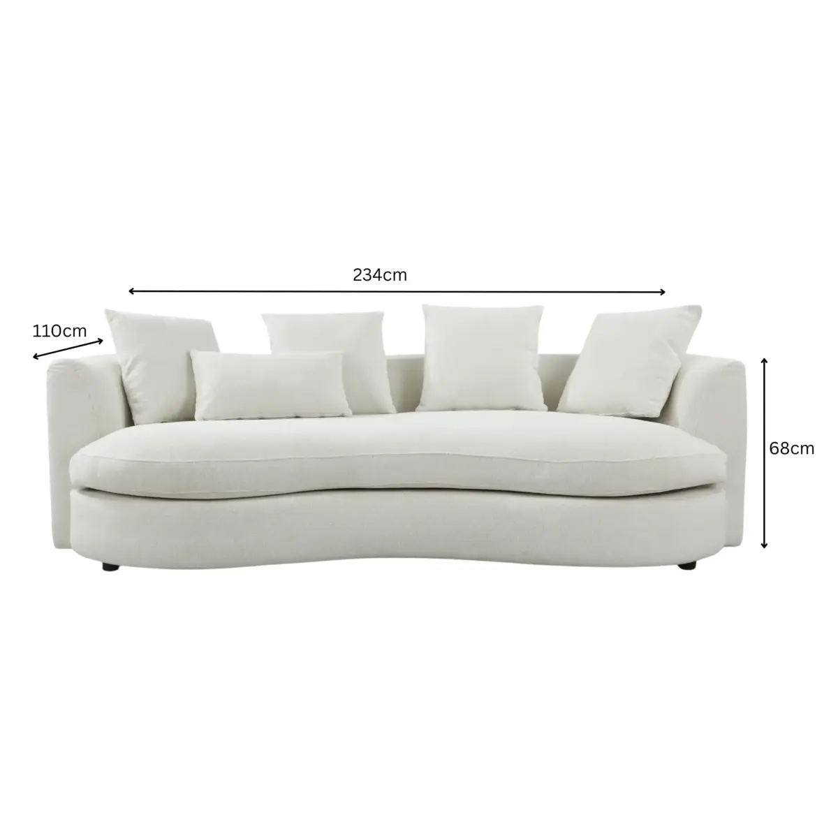 FABLY 3 Seater Sofa