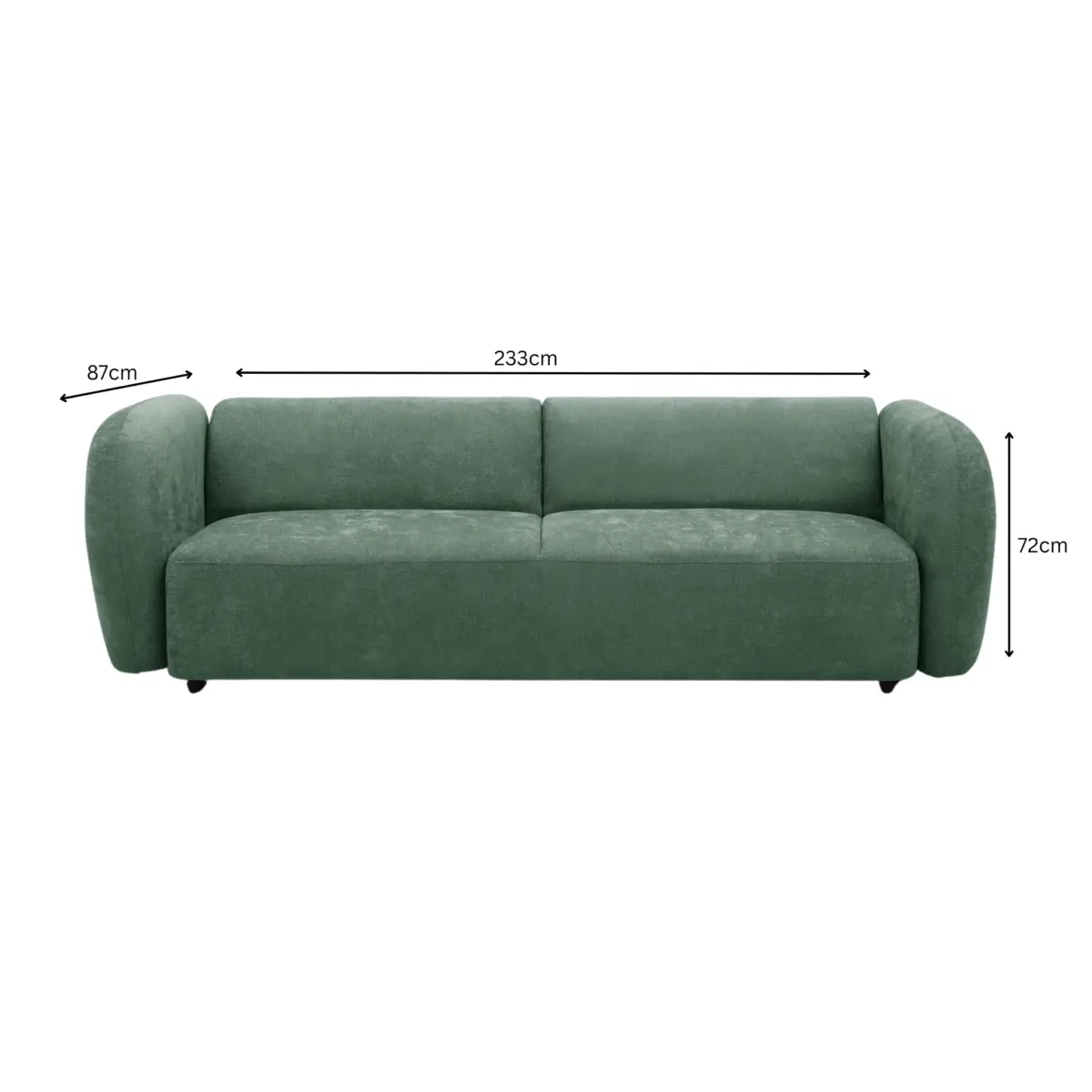 ALMOOZY 3 Seater Sofa