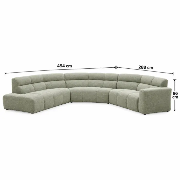 MARCHENA Left Corner Sofa
