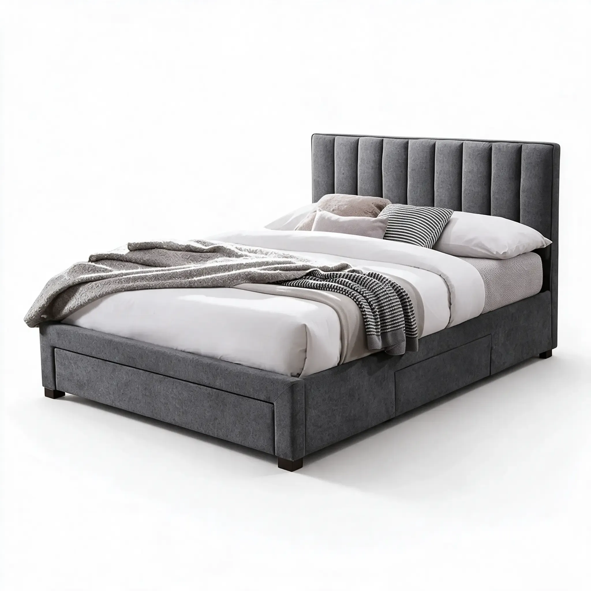 Four Day VERTO Bed 5.5ft Grey