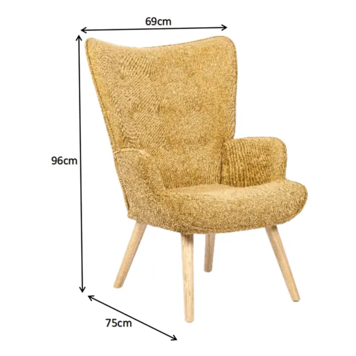 1901K AJ2308-7 (8)-dimensions AURORA Armchair