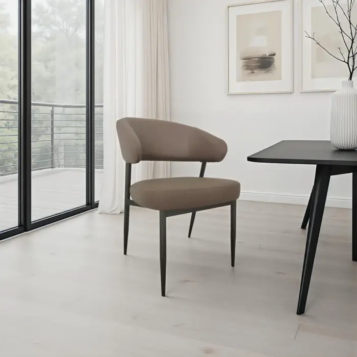 3015-IMK-BROWN-2 DANIS Dining Chair
