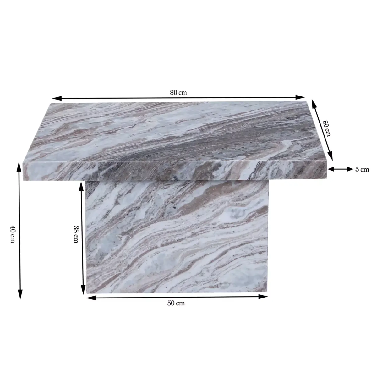 ART 83335-dimensions JAEN Coffee Table