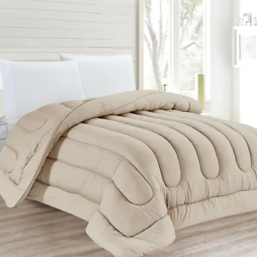 DYED QUILT 160X240 BEIGE