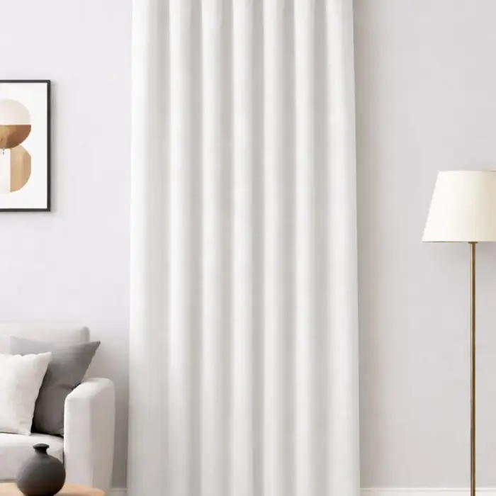 Faux Linen Voile Curtain 280 × 270 cm, Model 50076