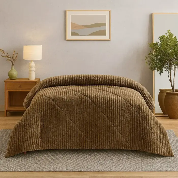 Flannel Sherpa Comforter 220x240 Flannel Sherpa Comforter 220x240
