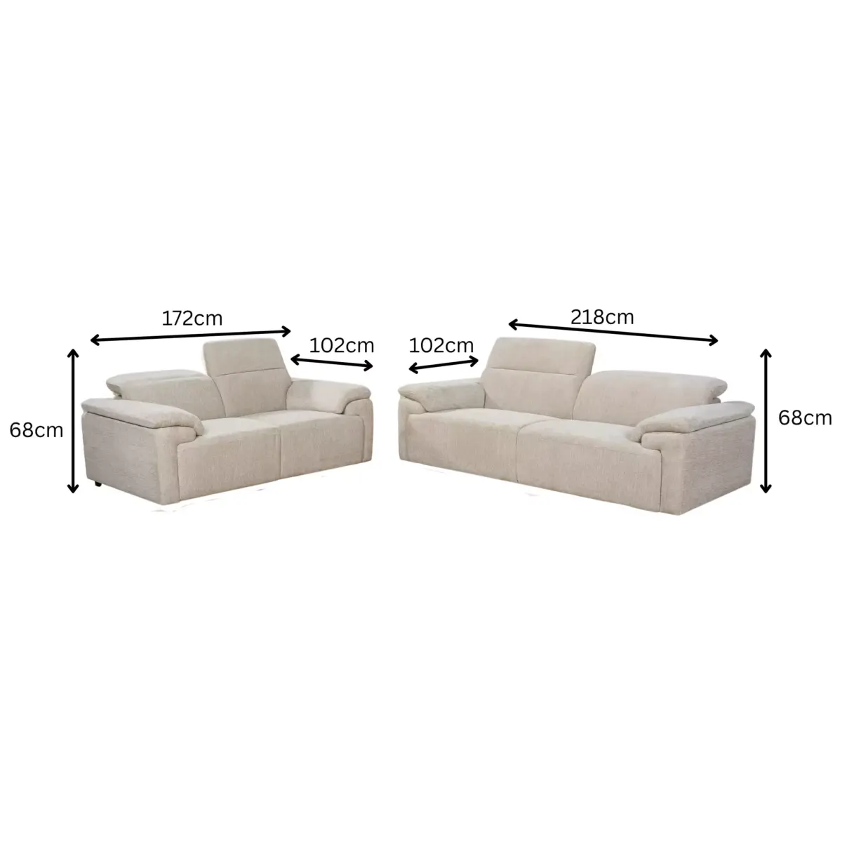 DARVELY Sofa Set