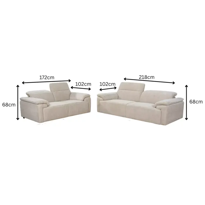 DARVELY Sofa Set