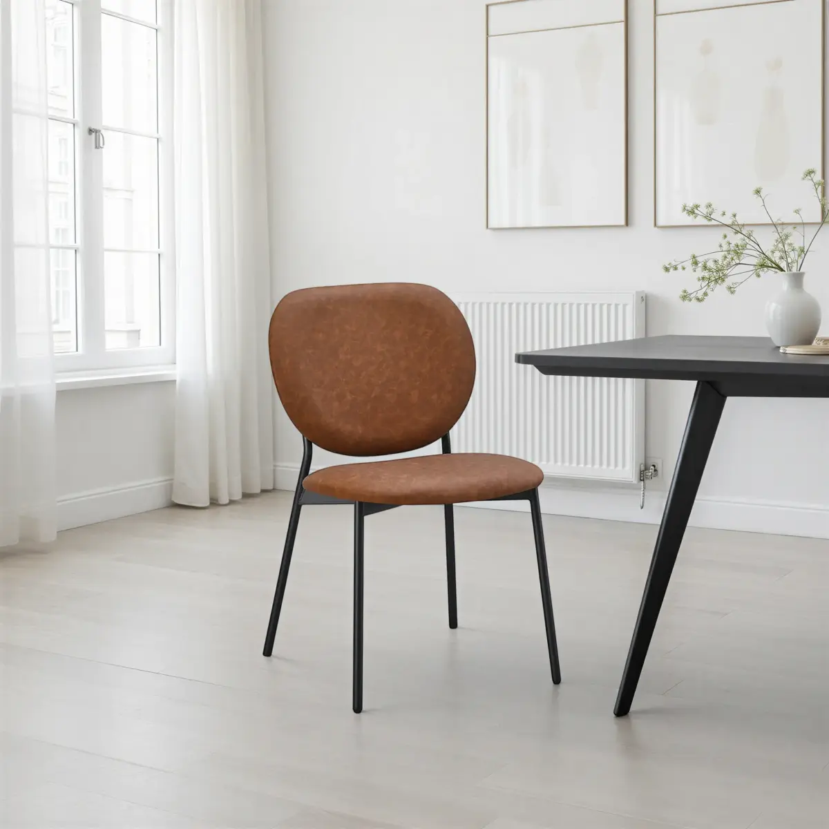 CE DC-2177 BROWN CRUST Dining Chair