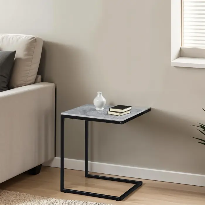 CT-25113 GREY MARB-lifestyle COCU Side Table