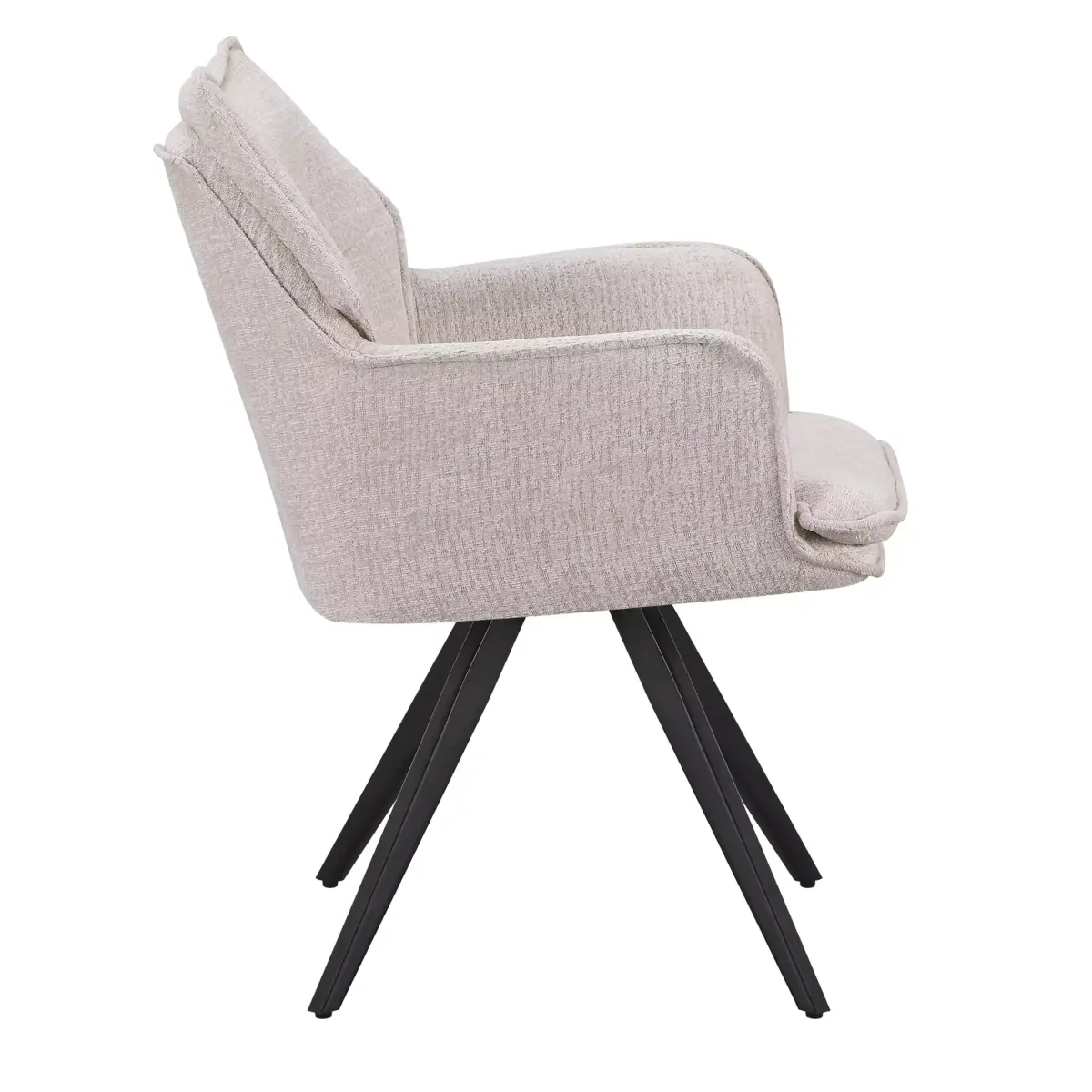 DC-2180 TRESSOR27 (1)-white CARILO Swivel Dining Chair