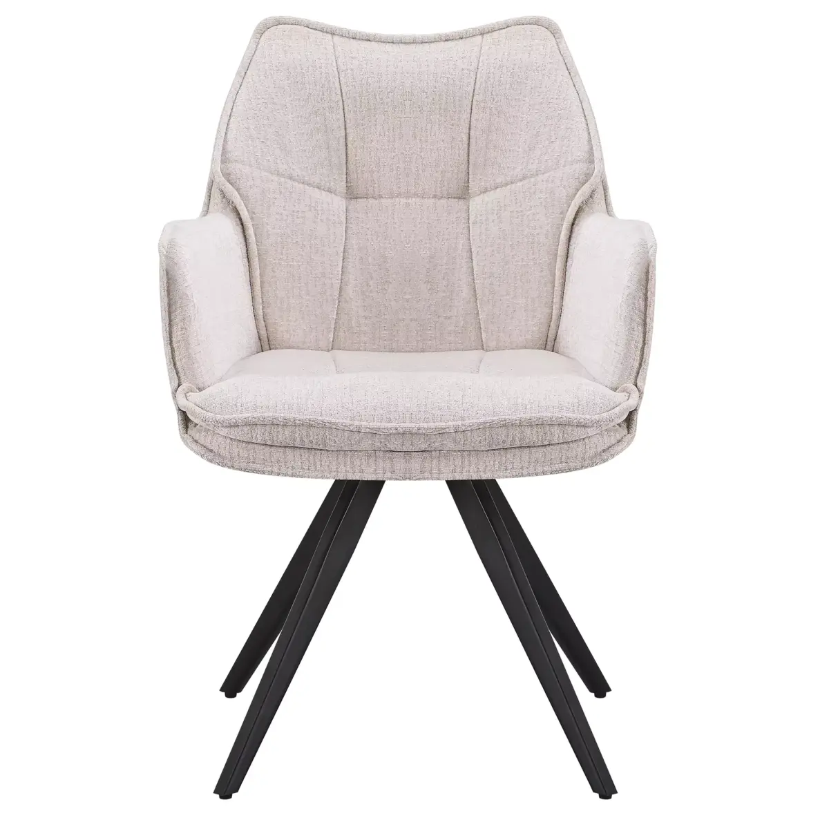DC-2180 TRESSOR27 (3)-white CARILO Swivel Dining Chair