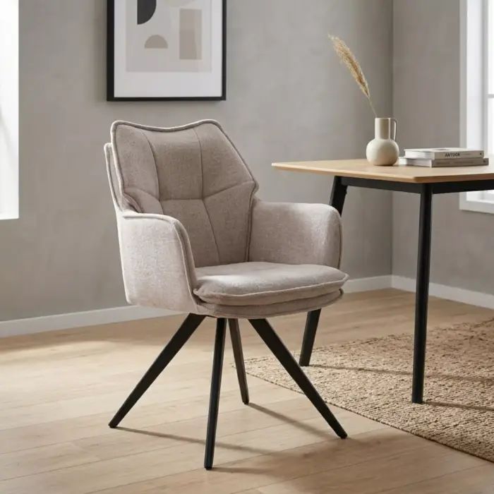 DC-2180 TRESSOR27-lifestyle CARILO Swivel Dining Chair