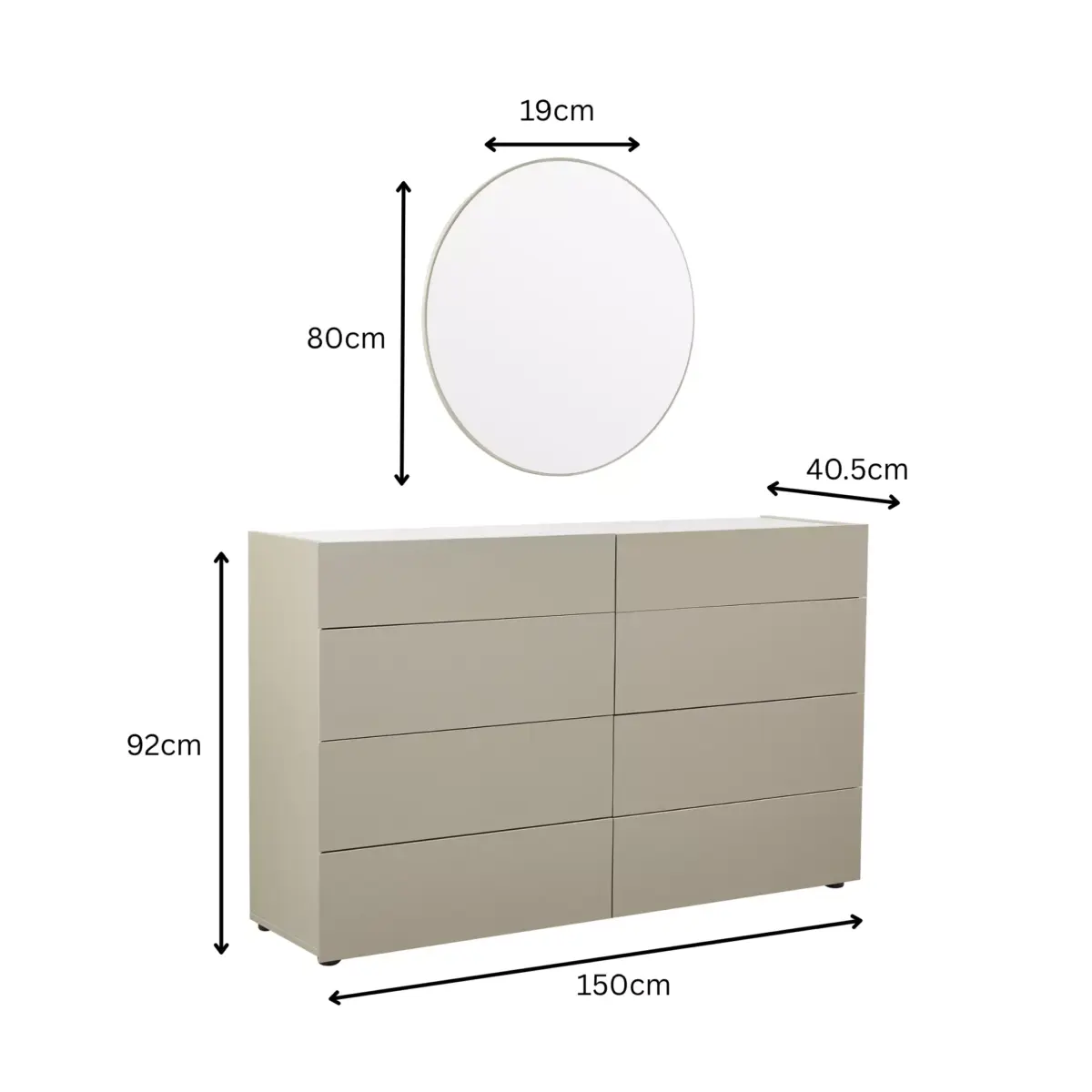 TOULOUSE Dresser