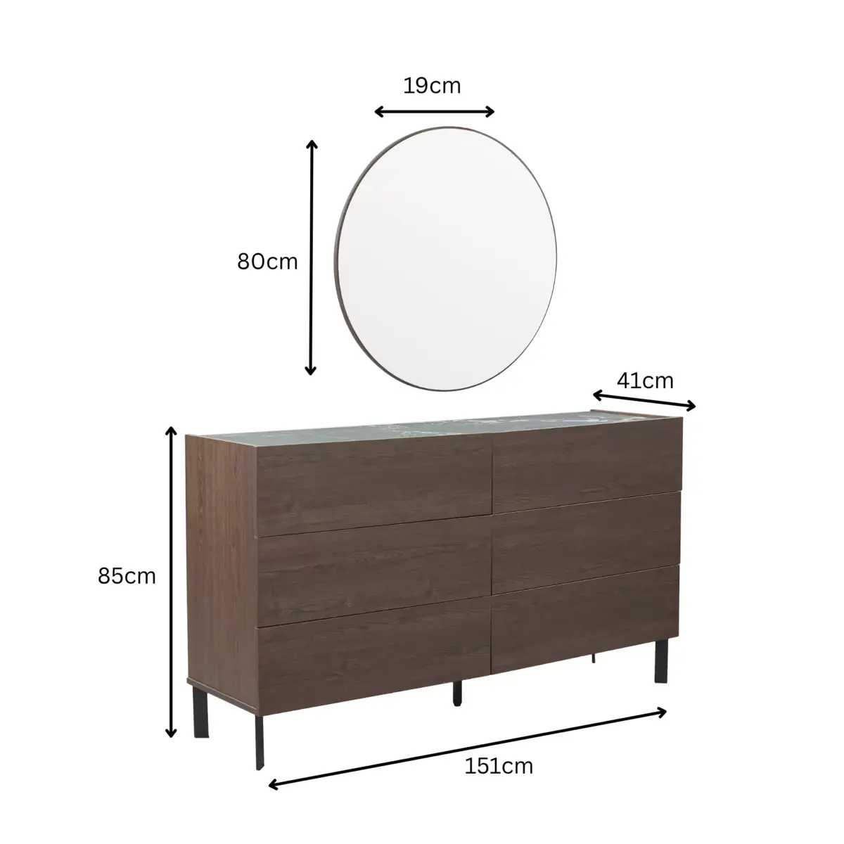 NANTES Dresser