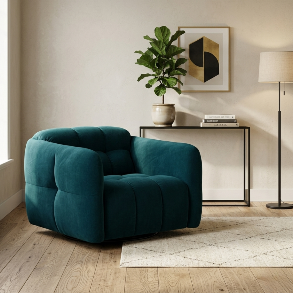 ARGENTA Swivel Armchair