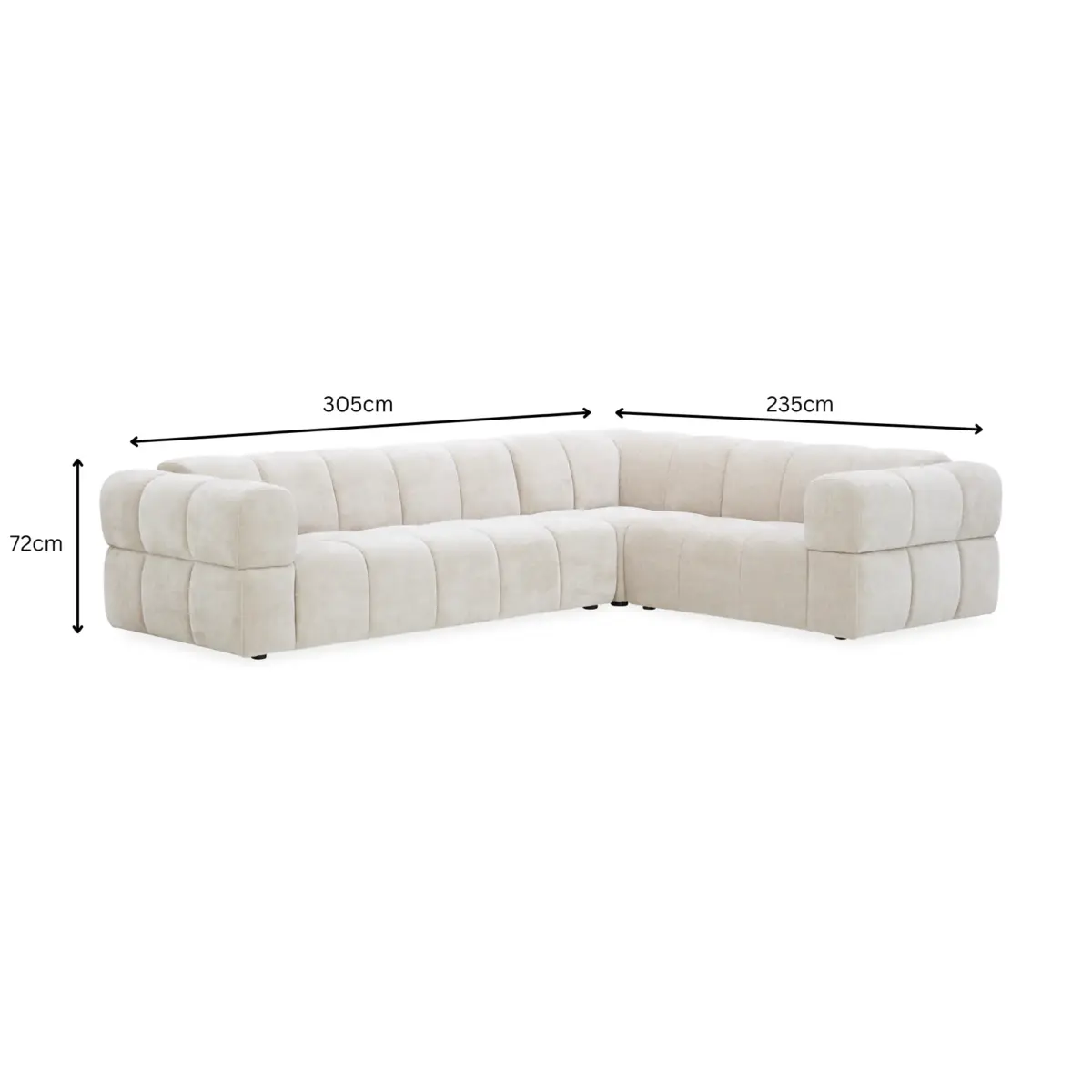 MERFE Right Corner Sofa