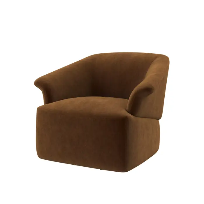KF.A2156 G0503720 (1)-white CRISTEL Swivel Armchair