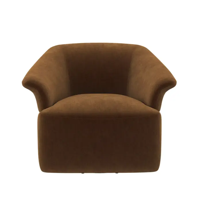 KF.A2156 G0503720 (3)-white CRISTEL Swivel Armchair