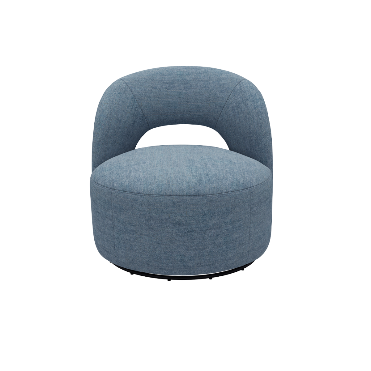 KF.A2180 G0503760 (5)-white ROCKRIDER Swivel Armchair