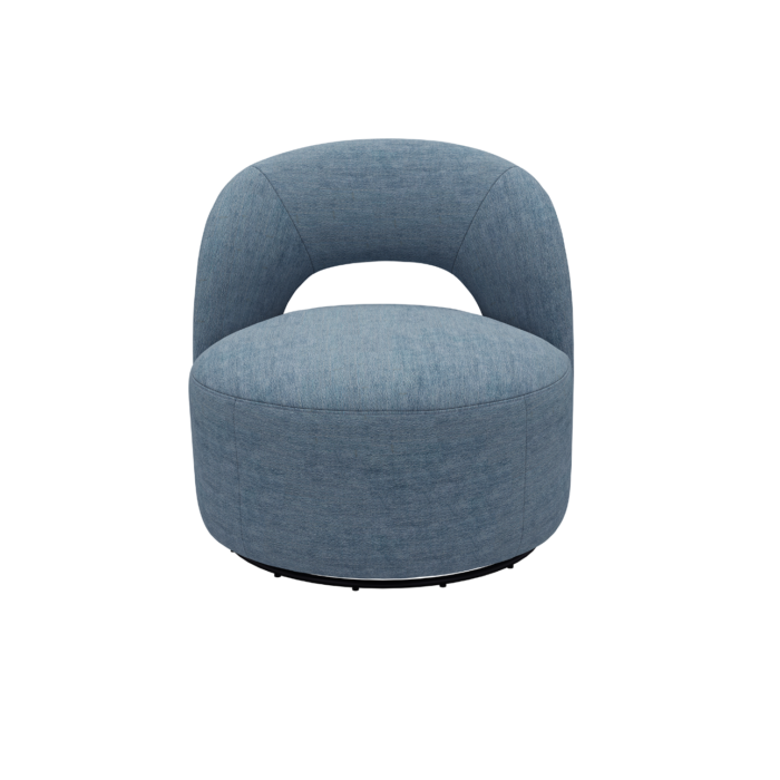 KF.A2180 G0503760 (5)-white ROCKRIDER Swivel Armchair